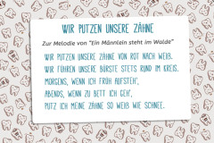 Wir putzen unsere Zähne Wir putzen unsere Zähne