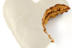 Lebkuchenherzen backen
