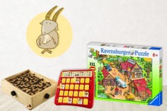Spielzeug für Steinbock-Kinder Spielzeug für Steinbock-Kinder