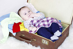 So gelingt der Urlaub mit Baby