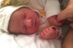 Das Baby ist da! Das Baby ist da!