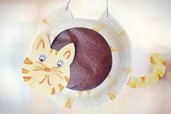 Katzen-Laterne basteln Katzen-Laterne basteln