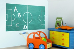 Tafelfolie Fussballfeld Tafelfolie Fussballfeld
