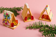 Krippe aus Butterkeksen zum Vernaschen Krippe aus Butterkeksen zum Vernaschen