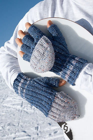blaue Handschuhe stricken blaue Handschuhe stricken
