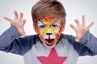Kinderschminken: Tiger Kinderschminken: Tiger