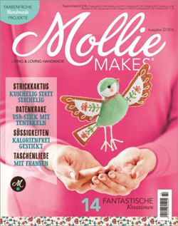 Mollie Makes Cover 22/2016 Mollie Makes Cover 22/2016