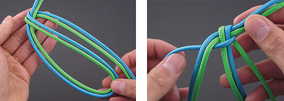 Paracord: Erstes Knüpfen Paracord: Erstes Knüpfen