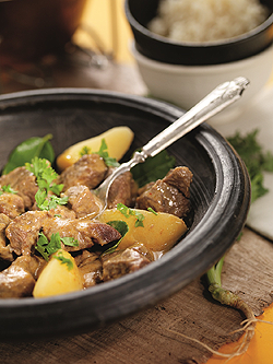 Rezept: Lammeintopf mit Quitten Rezept: Lammeintopf mit Quitten