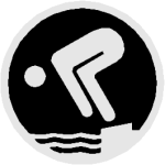 Schwimmabzeichen Silber Schwimmabzeichen Silber