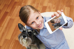 Kinder und Handys