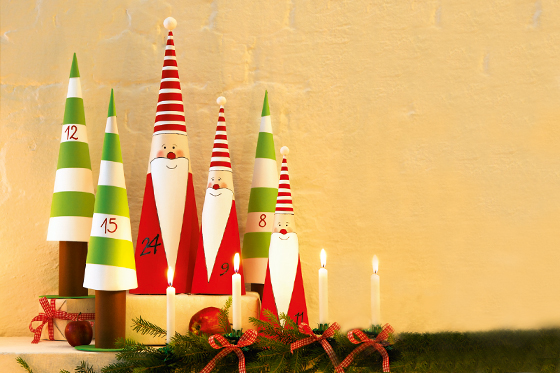 Adventskalender - Wichtel im Wald