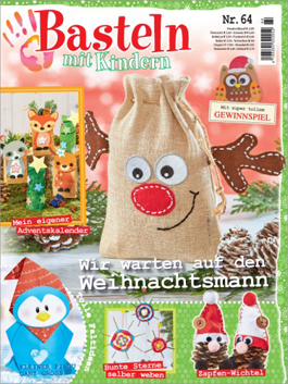 Cover: Basteln mit Kindern - wir warten auf den Weihnachtsmann