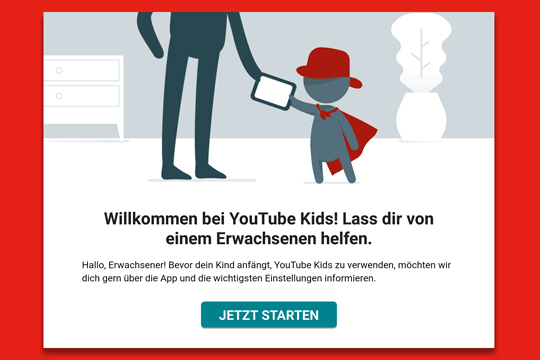 YouTube Kids Einstellungen YouTube Kids Einstellungen