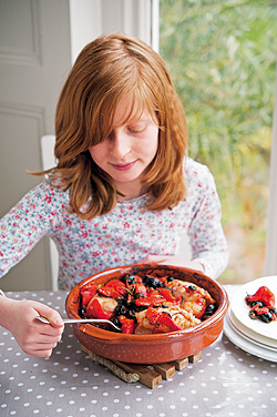 Kochen mit Kindern: Hähnchen im Topf