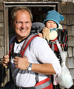 familie.de testet die Kraxe Kenta von Vaude
