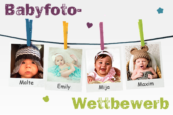 Babyfoto-Wettbewerb