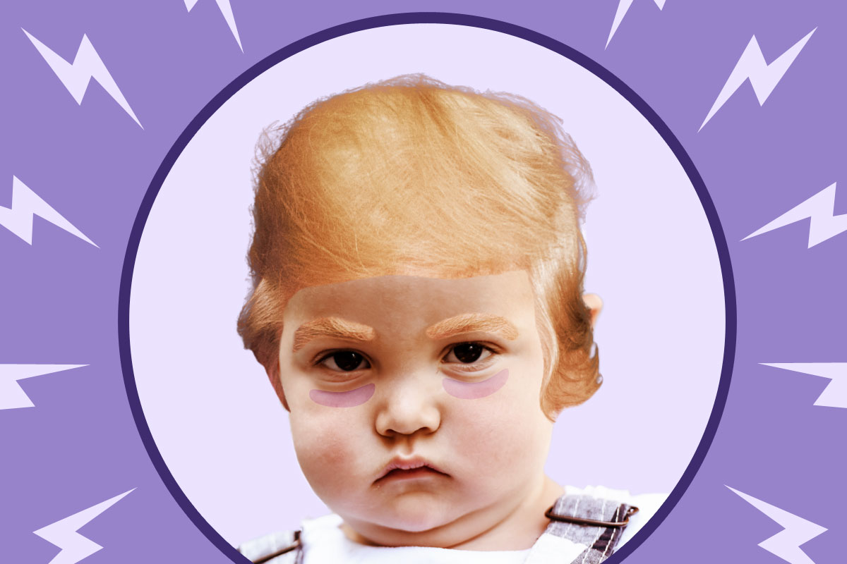 Trotzkinder sind wie Donald Trump