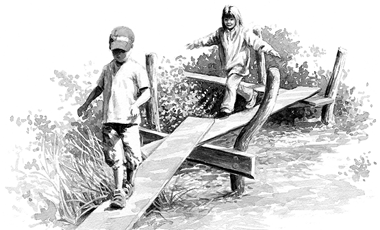 Baunanleitung: Wackelsteg
