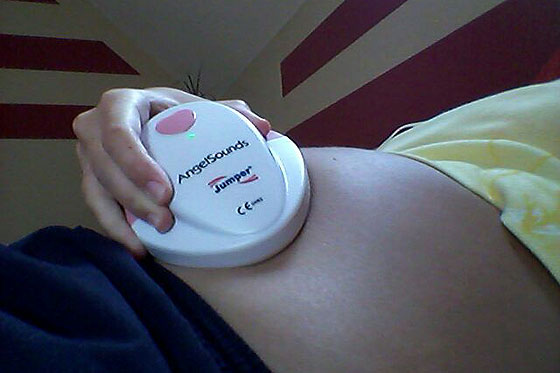Ultraschall Fetal Doppler Angel Sounds Test