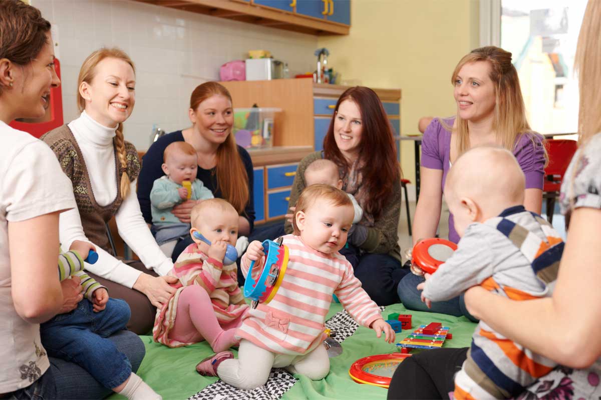 Babys in der Kindermusikhölle