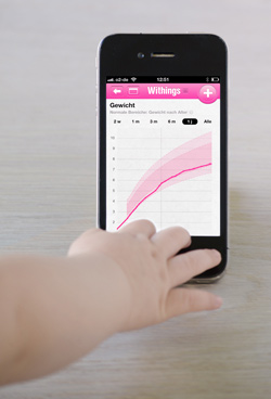 Baby Companion App für die Smart Kid Scale Babywaage