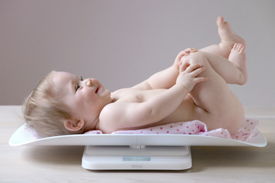 Smart Kid Scale WS40 Babywaage von Withings mit Baby Companion App