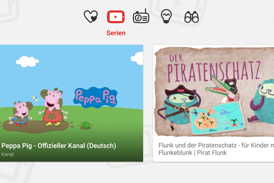 YouTube Kids für Kinder YouTube Kids für Kinder