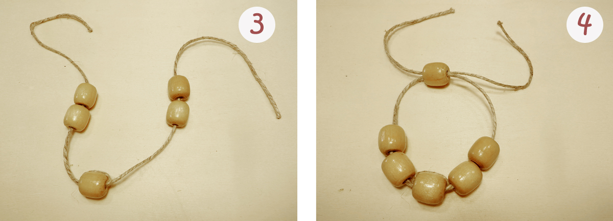 Blümchen-Armband: Schritt 3 und 4