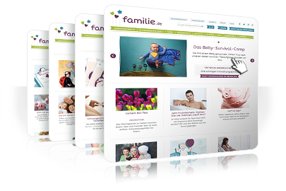 Die neue familie.de-Website