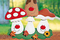Herbst-Trio basteln
