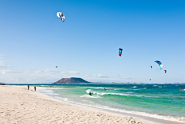 Kite-Surfer auf Fuerteventura