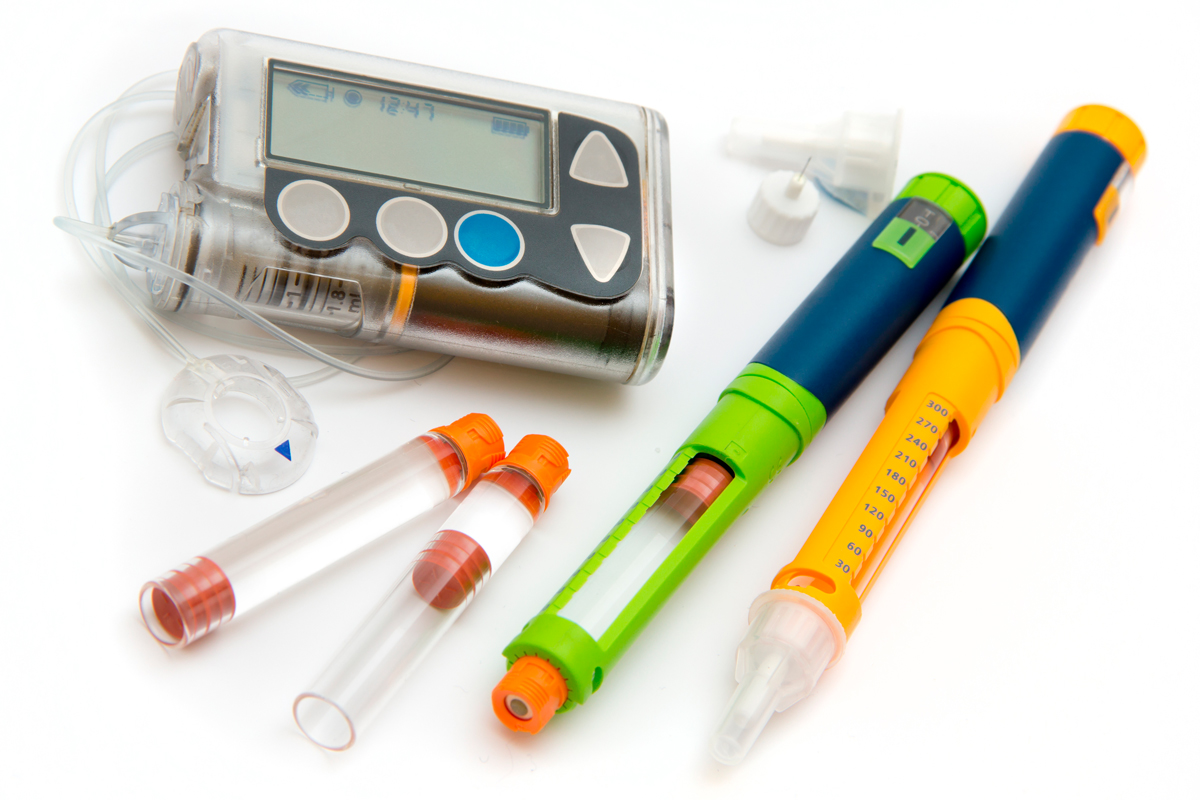 Insulin Pen und Pumpe