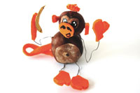 Affe aus Kastanien