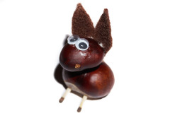 Kastanien-Hase basteln Kastanien-Hase basteln