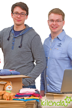 Hendrik Scheuschner und Patrick Trübe von Kilenda