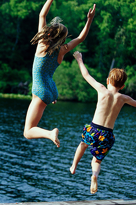 Kinder- und Jugendreisen: Baden