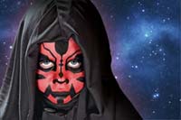 Kinderschminken: Darth Maul