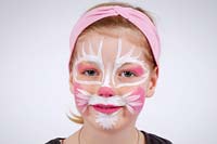 Kinderschminken: Hase