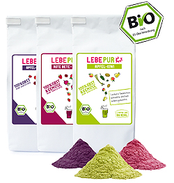 Lebepur Bio Früchte gemahlen