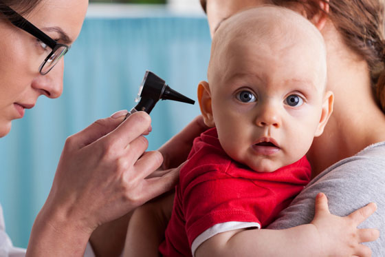 Mittelohrentzündung bei Kindern