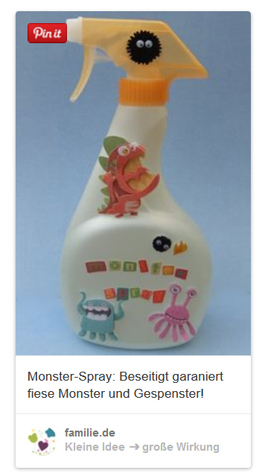 Monsterspray gegen Monster und Gespenster