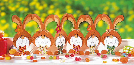 Scherenschnitt Osterhase