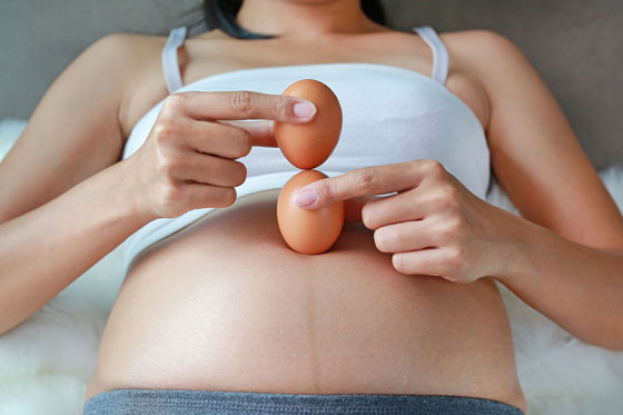 Schwangere dürfen Eier essen!