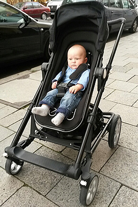 Kinderwagen Seed Papilio als Buggy