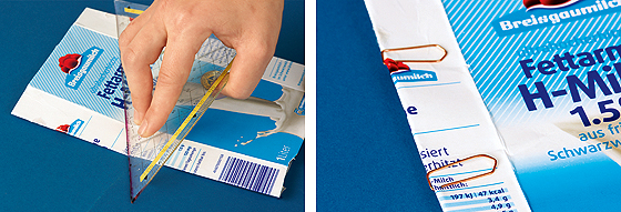Tetrapak Geldbeutel - 1 + 2