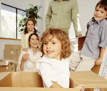 Umzug, umziehen, umzug mit kindern, umziehen mit Kindern