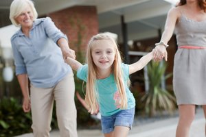 Mit Tiefenunschärfe lassen sich tolle Familienfotos mit mehreren Personen machen.