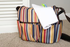 Ohne sie geht gar nichts - und die Mama nicht aus dem Haus: die Wickeltasche