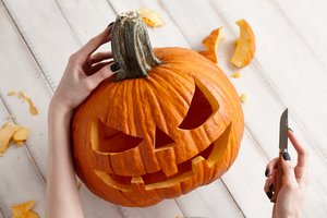 halloween kürbis selber machen